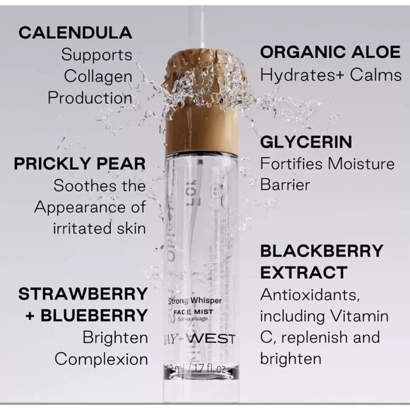 Day+West Strong Whisper Face Mist Hydrating Toner Primer Setting Spray 50 ml - Picture 2 of 6
